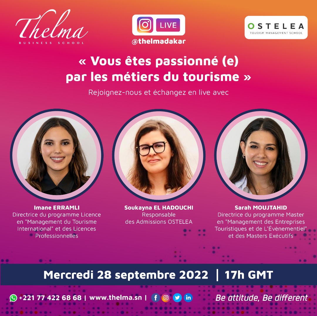 Live Instagram Tourisme avec OSTELEA