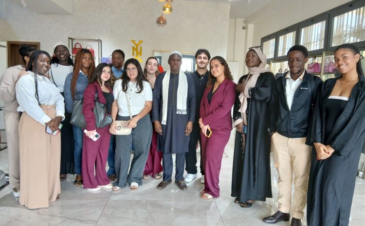  Visite de nos étudiants Bachelor Management du Luxe à Néné Yaya 